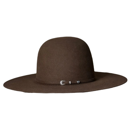 Rodeo King 7X Open Crown 4 1/4" Brim Whiskey